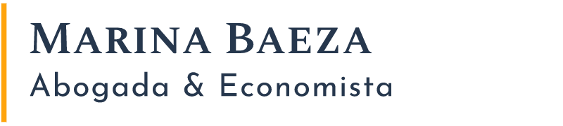 Marina Baeza, abogada y economista